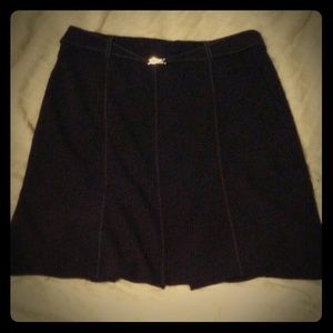 Simple black skirt